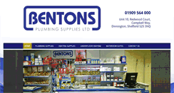 Desktop Screenshot of bentonsplumbingsupplies.com